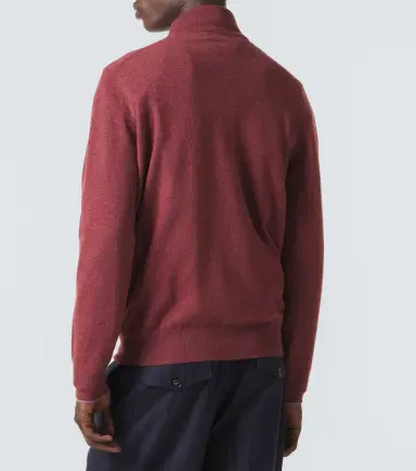 Brunello Cucinelli Cashmere half-zip sweater | Thumbnail 5 Brunello Cucinelli Cashmere half-zip sweater | Thumbnail 5