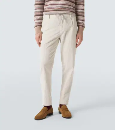 ELEVENTY Cotton-blend corduroy tapered pants | Thumbnail 4 ELEVENTY Cotton-blend corduroy tapered pants | Thumbnail 4