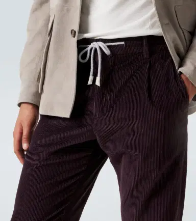 ELEVENTY Cotton and cashmere corduroy slim pants | Thumbnail 4 ELEVENTY Cotton and cashmere corduroy slim pants | Thumbnail 4