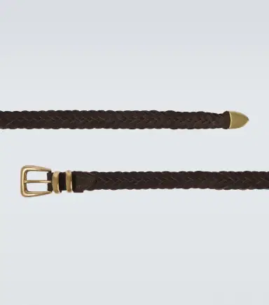 Eleventy Braided suede belt | Thumbnail 4 Eleventy Braided suede belt | Thumbnail 4