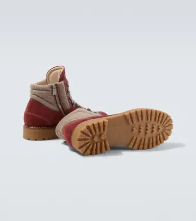 ELEVENTY Suede lace-up boots | Thumbnail 4 ELEVENTY Suede lace-up boots | Thumbnail 4