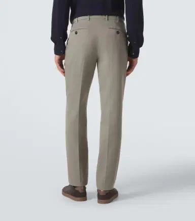 Brunello Cucinelli Cotton slim pants | Thumbnail 3 Brunello Cucinelli Cotton slim pants | Thumbnail 3