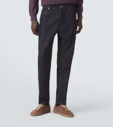 Brunello Cucinelli Mid-rise slim jeans | Thumbnail 6 Brunello Cucinelli Mid-rise slim jeans | Thumbnail 6