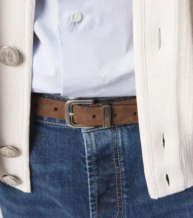 Brunello Cucinelli Suede belt | Thumbnail 4 Brunello Cucinelli Suede belt | Thumbnail 4