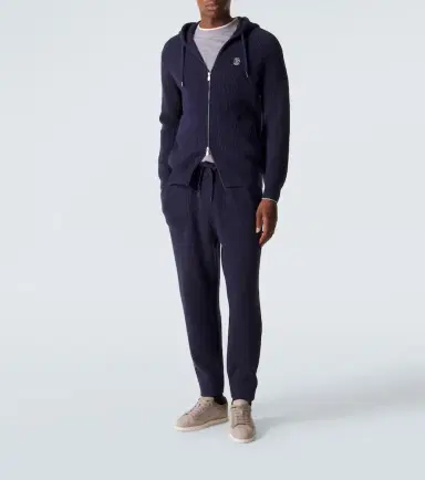 Brunello Cucinelli Ribbed-knit cashmere sweatpants | Thumbnail 5 Brunello Cucinelli Ribbed-knit cashmere sweatpants | Thumbnail 5