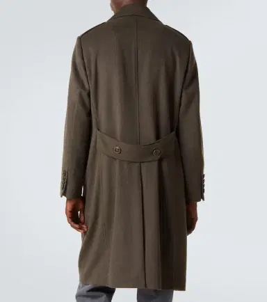 Brunello Cucinelli Double-breasted virgin wool overcoat | Thumbnail 2 Brunello Cucinelli Double-breasted virgin wool overcoat | Thumbnail 2