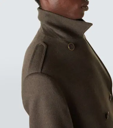 Brunello Cucinelli Double-breasted virgin wool overcoat | Thumbnail 7 Brunello Cucinelli Double-breasted virgin wool overcoat | Thumbnail 7
