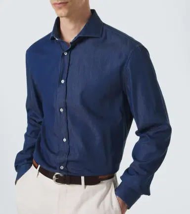 Brunello Cucinelli Denim shirt | Thumbnail 4 Brunello Cucinelli Denim shirt | Thumbnail 4