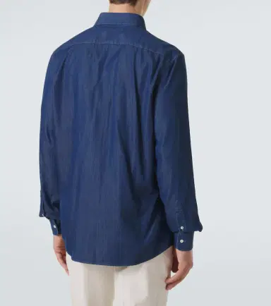 Brunello Cucinelli Denim shirt | Thumbnail 5 Brunello Cucinelli Denim shirt | Thumbnail 5