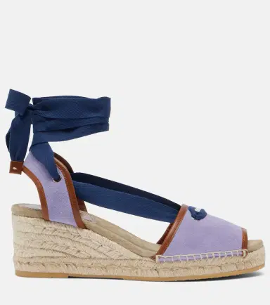 Versace Lola suede espadrille wedges | Thumbnail 2 Versace Lola suede espadrille wedges | Thumbnail 2