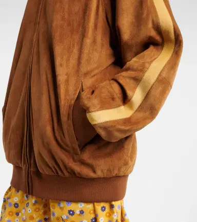 Miu Miu Oversized suede jacket | Thumbnail 3 Miu Miu Oversized suede jacket | Thumbnail 3