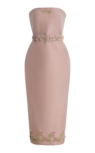 BERNADETTE Exclusive Louise Crepe Midi Dress | Thumbnail 1 BERNADETTE Exclusive Louise Crepe Midi Dress | Thumbnail 1