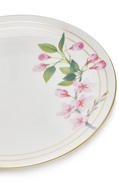 Tiffany & Co. Exclusive Cherry Blossom Porcelain Dessert Plate - Multi | Thumbnail 2 Tiffany & Co. Exclusive Cherry Blossom Porcelain Dessert Plate - Multi | Thumbnail 2