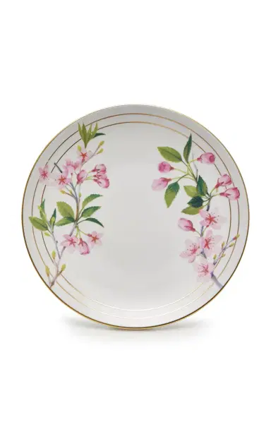Tiffany & Co. Exclusive Cherry Blossom Porcelain Dessert Plate - Multi | Thumbnail 3 Tiffany & Co. Exclusive Cherry Blossom Porcelain Dessert Plate - Multi | Thumbnail 3