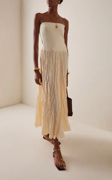 Johanna Ortiz Light and Sound Crimped Linen Maxi Skirt | Thumbnail 5 Johanna Ortiz Light and Sound Crimped Linen Maxi Skirt | Thumbnail 5