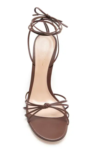 Gianvito Rossi Gwyneth Leather Sandals | Thumbnail 3 Gianvito Rossi Gwyneth Leather Sandals | Thumbnail 3