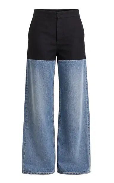 Alaïa Basque Hybrid Wide-Leg Jeans | Thumbnail 5 Alaïa Basque Hybrid Wide-Leg Jeans | Thumbnail 5