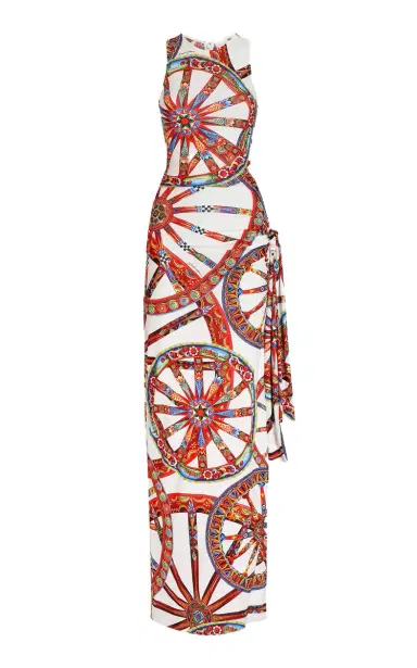 Dolce & Gabbana Printed Maxi Dress | Thumbnail 2 Dolce & Gabbana Printed Maxi Dress | Thumbnail 2