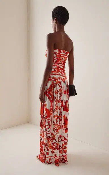 Dolce & Gabbana Printed Maxi Dress | Thumbnail 4 Dolce & Gabbana Printed Maxi Dress | Thumbnail 4