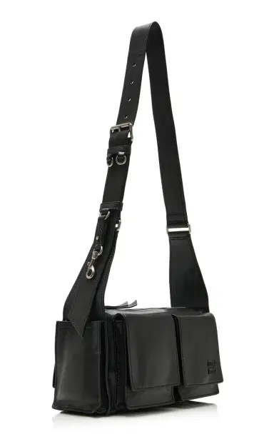 Miu Miu Pocket Utility Leather Bag | Thumbnail 3 Miu Miu Pocket Utility Leather Bag | Thumbnail 3