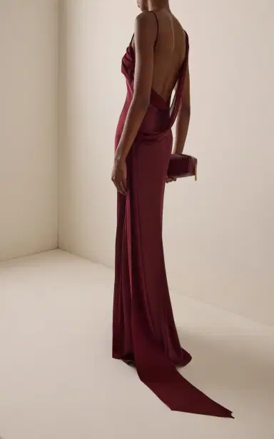 Arcina Ori Exclusive Helena Satin Maxi Dress | Thumbnail 4 Arcina Ori Exclusive Helena Satin Maxi Dress | Thumbnail 4
