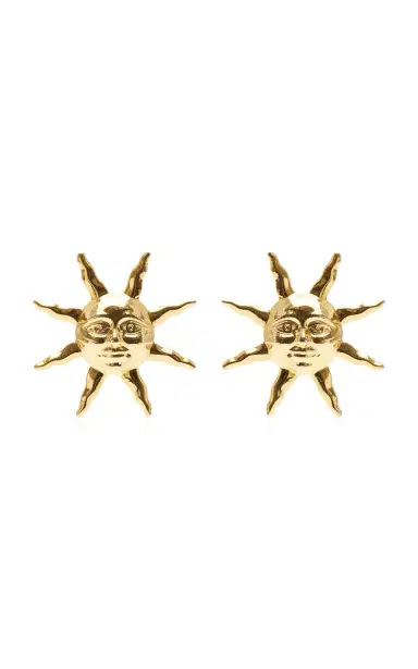 ben-amun Exclusive Sun Earrings | Thumbnail 4 ben-amun Exclusive Sun Earrings | Thumbnail 4