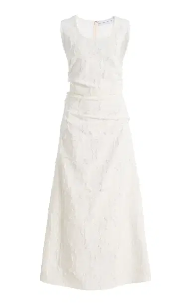 Proenza Schouler White Label Violeta Jacquard Cotton Maxi Dress | Thumbnail 10 Proenza Schouler White Label Violeta Jacquard Cotton Maxi Dress | Thumbnail 10