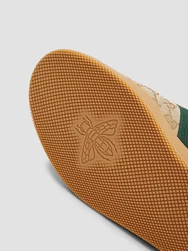 Gucci Men's Screener Canvas Low-Top Sneakers - Rope Beige - Size 14 | Thumbnail 6 Gucci Men's Screener Canvas Low-Top Sneakers - Rope Beige - Size 14 | Thumbnail 6