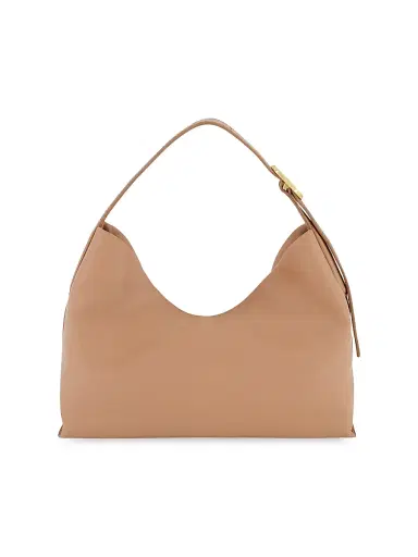 Vince Women's Vivian Small Leather Hobo Bag | Thumbnail 3 Vince Women's Vivian Small Leather Hobo Bag | Thumbnail 3