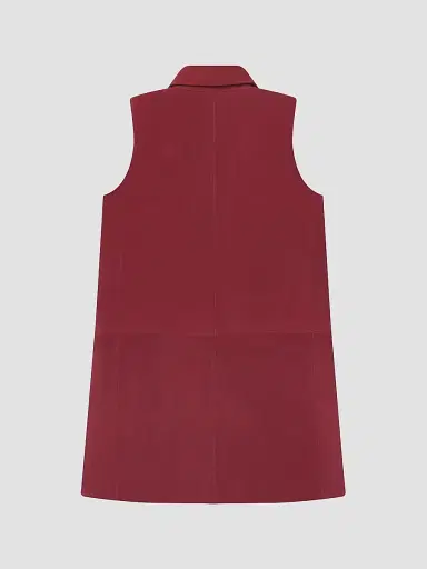 Frame Women's City Shift Suede Mini Shirtdress - Garnet - Size 14 | Thumbnail 8 Frame Women's City Shift Suede Mini Shirtdress - Garnet - Size 14 | Thumbnail 8