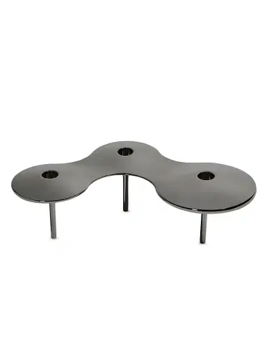 Zaha Hadid Design Cell Triple Stainless Steel Candle Holder | Thumbnail 4 Zaha Hadid Design Cell Triple Stainless Steel Candle Holder | Thumbnail 4
