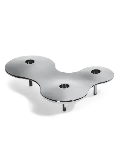 Zaha Hadid Design Cell Triple Stainless Steel Candle Holder | Thumbnail 3 Zaha Hadid Design Cell Triple Stainless Steel Candle Holder | Thumbnail 3