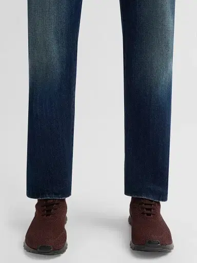 Kiton Men's FitB Knit Sneakers | Thumbnail 2 Kiton Men's FitB Knit Sneakers | Thumbnail 2