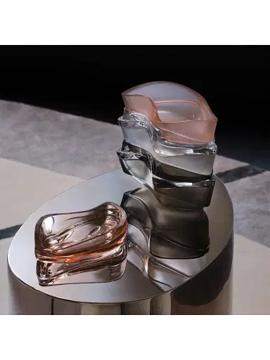 Zaha Hadid Design Plex Stackable Crystal Glass Vessel | Thumbnail 6 Zaha Hadid Design Plex Stackable Crystal Glass Vessel | Thumbnail 6