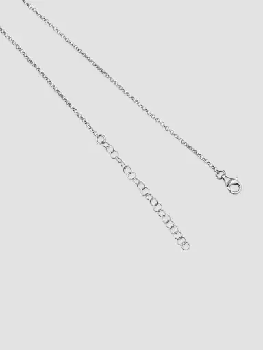 Oradina Women's Reflection Pendant Necklace in Sterling Silver - Silver | Thumbnail 5 Oradina Women's Reflection Pendant Necklace in Sterling Silver - Silver | Thumbnail 5