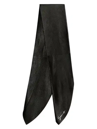 Givenchy Women's Scarf in Leather - Black | Thumbnail 1 Givenchy Women's Scarf in Leather - Black | Thumbnail 1