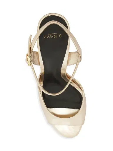 Alexandre Birman Women's Amy 120MM Leather Platform Sandals - Golden - Size 12 | Thumbnail 7 Alexandre Birman Women's Amy 120MM Leather Platform Sandals - Golden - Size 12 | Thumbnail 7