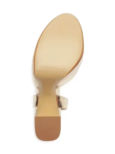 Alexandre Birman Women's Amy 120MM Leather Platform Sandals - Golden - Size 12 | Thumbnail 9 Alexandre Birman Women's Amy 120MM Leather Platform Sandals - Golden - Size 12 | Thumbnail 9