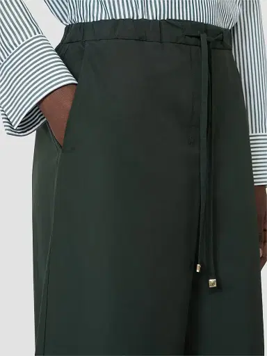 Max Mara Women's Cotton Poplin Jogging Trousers | Thumbnail 5 Max Mara Women's Cotton Poplin Jogging Trousers | Thumbnail 5