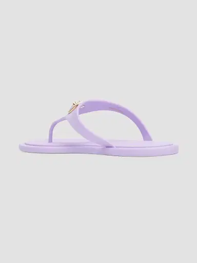 Versace Women's Medusa Baroque Flip-Flops - Dusty Lavender Gold | Thumbnail 2 Versace Women's Medusa Baroque Flip-Flops - Dusty Lavender Gold | Thumbnail 2
