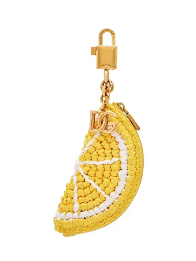 Dolce & Gabbana Women's Anticipo Carretto Lemon Key Ring - Limone | Thumbnail 1 Dolce & Gabbana Women's Anticipo Carretto Lemon Key Ring - Limone | Thumbnail 1
