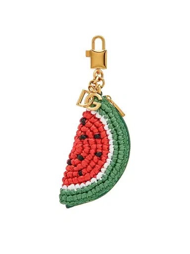 Dolce & Gabbana Women's Anticipo Carretto Watermelon Key Ring - Anguria | Thumbnail 1 Dolce & Gabbana Women's Anticipo Carretto Watermelon Key Ring - Anguria | Thumbnail 1