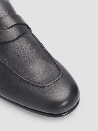 Tom Ford Men's Gigi Twisted Band Leather Loafer - Black - Size 7 | Thumbnail 5 Tom Ford Men's Gigi Twisted Band Leather Loafer - Black - Size 7 | Thumbnail 5
