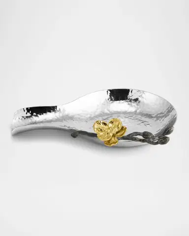 Michael Aram Gold Orchid Spoon Rest | Thumbnail 2 Michael Aram Gold Orchid Spoon Rest | Thumbnail 2