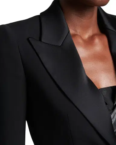 Giorgio Armani Single-Breasted Tuxedo Jacket | Thumbnail 5 Giorgio Armani Single-Breasted Tuxedo Jacket | Thumbnail 5