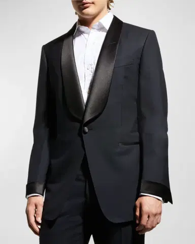 TOM FORD Men's O 'Connor Shawl Wool Tuxedo | Thumbnail 2 TOM FORD Men's O 'Connor Shawl Wool Tuxedo | Thumbnail 2