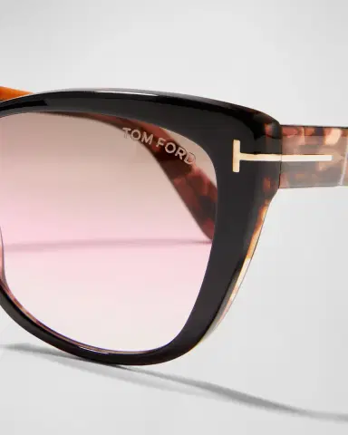 TOM FORD Nora Acetate Cat-Eye Sunglasses | Thumbnail 4 TOM FORD Nora Acetate Cat-Eye Sunglasses | Thumbnail 4