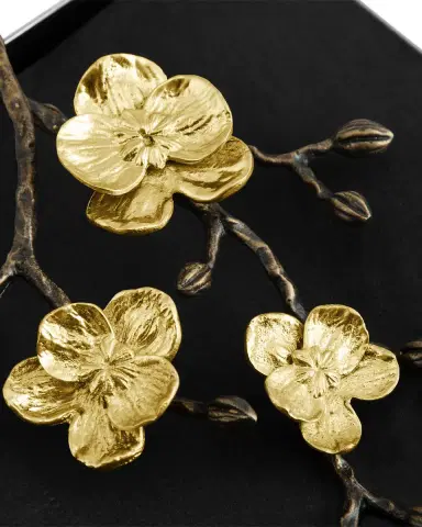 Michael Aram Gold Orchid Dinner Napkin Holder | Thumbnail 4 Michael Aram Gold Orchid Dinner Napkin Holder | Thumbnail 4