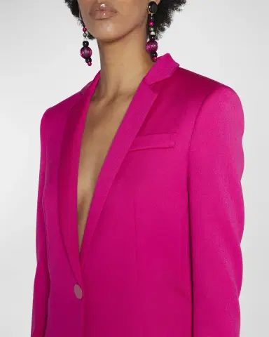 Giorgio Armani Virgin Wool Tuxedo Blazer | Thumbnail 4 Giorgio Armani Virgin Wool Tuxedo Blazer | Thumbnail 4