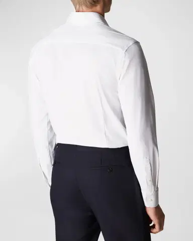 Eton Men's Slim Fit 4-Way Stretch Dress Shirt | Thumbnail 3 Eton Men's Slim Fit 4-Way Stretch Dress Shirt | Thumbnail 3